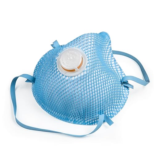 Moldex 2300N95 Disposable Particulate Respirator with Exhale Valve, Size Medium/Large, NIOSH Approved