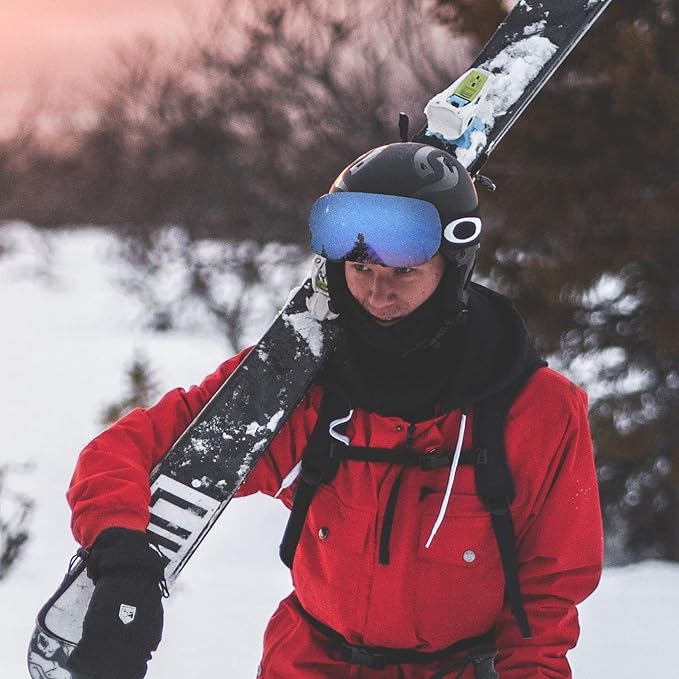 Sunsetbaby Protective SKI Goggle Cover Sleeve - Keep Your Lenses Clean and Scratch-Free - Gifts for Ski Lovers