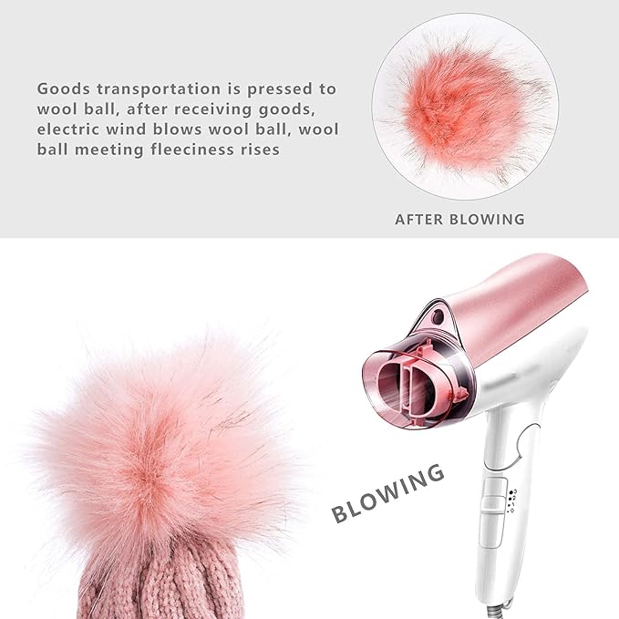 REDESS Women Winter Pompom Beanie Hat with Warm Fleece Lined, Thick Slouchy Snow Knit Skull Ski Cap