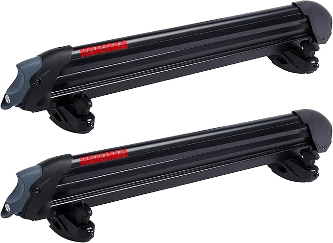 Yakima Ski & Snowboard Car Roof Rack, Fits 6 Ski Pairs or 4 Boards, PowderHound 6 - for Reliable & Secure Transport, Compatible with Yakima Crossbars