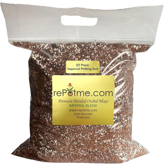 rePotme ZZ Plant Potting Soil - Imperial Houseplant Mix - Mini Bag (2 Quarts) - Great Potting Mix for Indoor Plants
