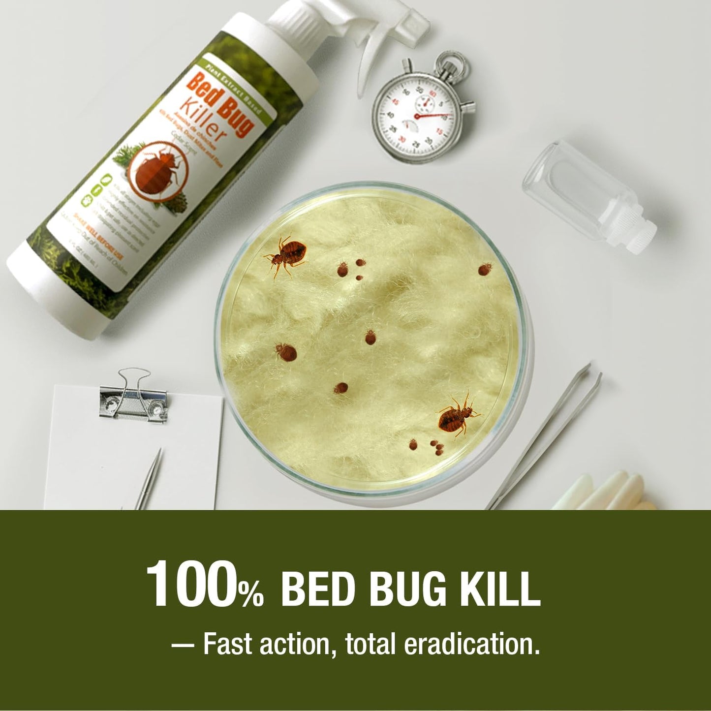 EcoVenger (Formerly EcoRaider) Bed Bug Killer with Remote Sprayer 1Gal - Kills 100% All Stages on Contact- Kills Resistant Bugs- Kills Eggs- 14 Day Residual Protection- Non-toxic- Child & Pet Friendly