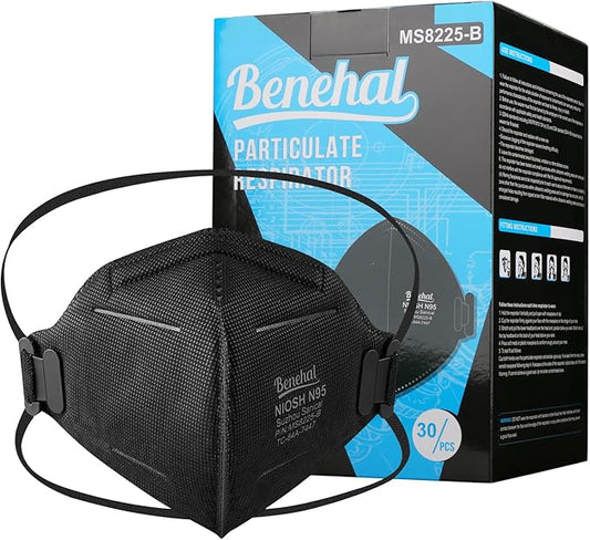 NIOSH Approved N95 Mask Particulate Respirators, N95 Face Masks 20 Pack, Individually Wrapped, Universal Fit