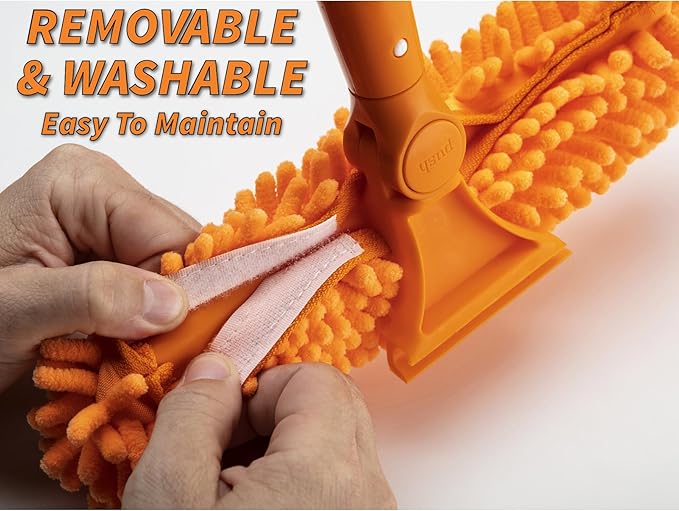 5-24ft Window Washing Kit with Extension Pole (30+ Foot Reach) // Window Cleaning Tool & Window Washer Squeegee with Telescopic Extension Pole // Best Indoor Outdoor Window Washing Equipment