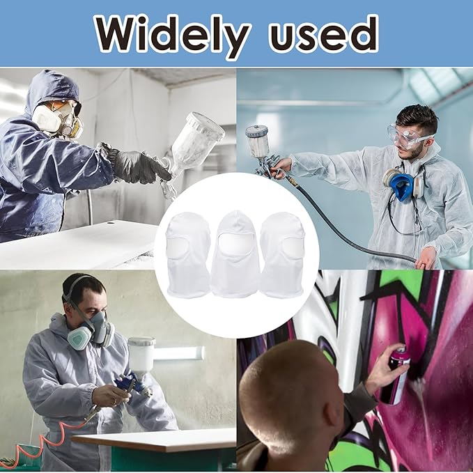 Painters Spray Socks Unisex Adult Painters Mask Painting Dust Hood Snug Soft Stretch Head Socks for Men