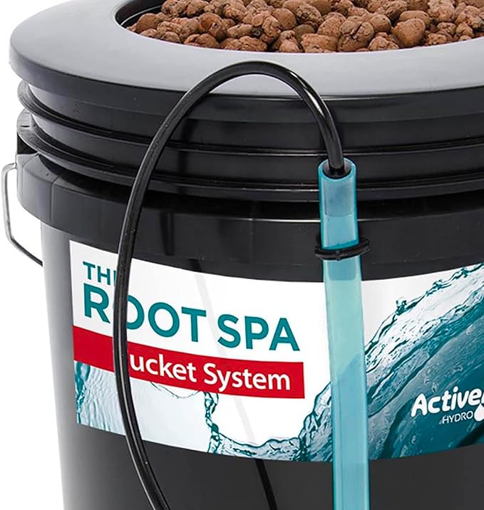 Active Aqua Root Spa 5 Gallon Hydroponic Bucket System Grow Kit (4 Pack)