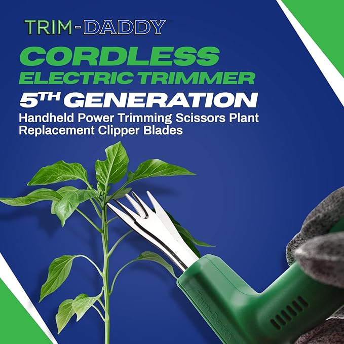 5th Generation Cordless Electric Trimmer | Packaged with 3 Distinct Utility Blades | Wet & Dry Trimming | Lightweight 1/2 lb. | 1 year Warranty