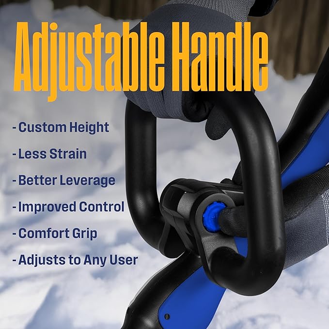 Westinghouse WSnow11S AC Corded Electric Snow Shovel, 11-inches Wide with 20 ft. Throwing Distance, Plows 300 lbs/min for Driveway/Steps/Sidewalk/Porch