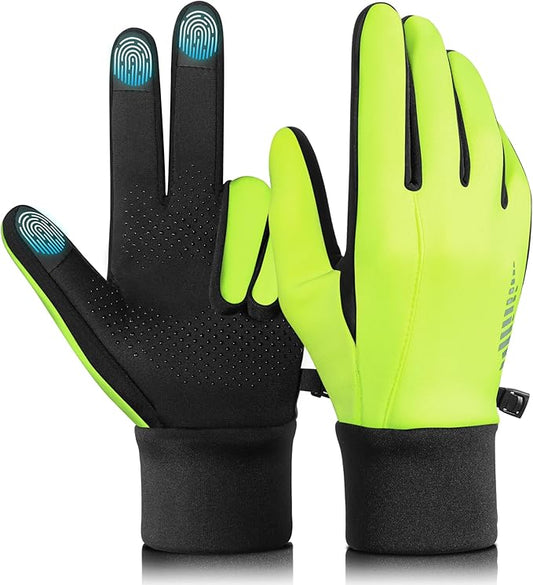 rivmount Winter Gloves Women Men, Cold Weather Touch Screen Liner Glove, Windproof 3-Layers, for Running, Cycling, Biking, Hiking, Driving