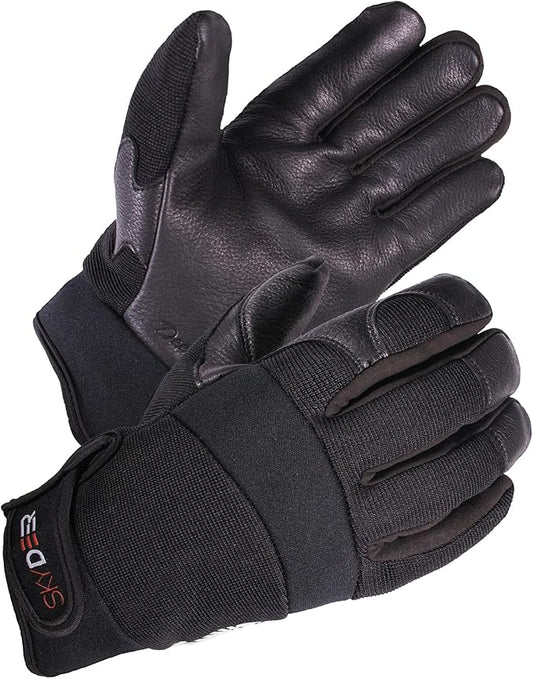 SKYDEER Full Deerskin Leather Winter Drive Work Gloves, Extra Soft 100G 3M Thinsulate, Thermal Insulated Gloves (SD2211T)
