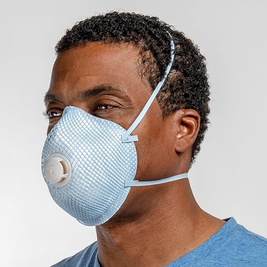 Moldex 2300N95 Disposable Particulate Respirator with Exhale Valve, Size Medium/Large, NIOSH Approved