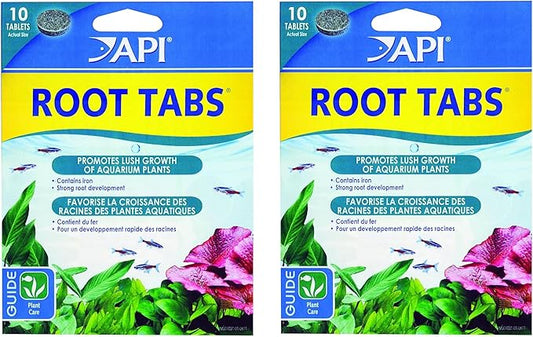 API Root TABS Freshwater Aquarium Plant Fertilizer 0.4-Ounce 10-Count Box (Pack of 2)