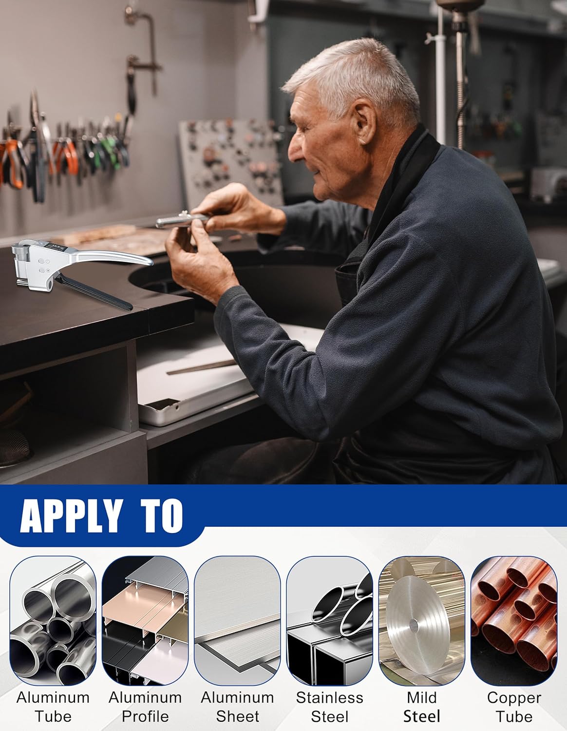 Digital Webster Hardness Tester for Aluminum Portable Hardness Tester of Aluminum Alloy, Brass, Copper, Mild Steel and Other Metal Materials