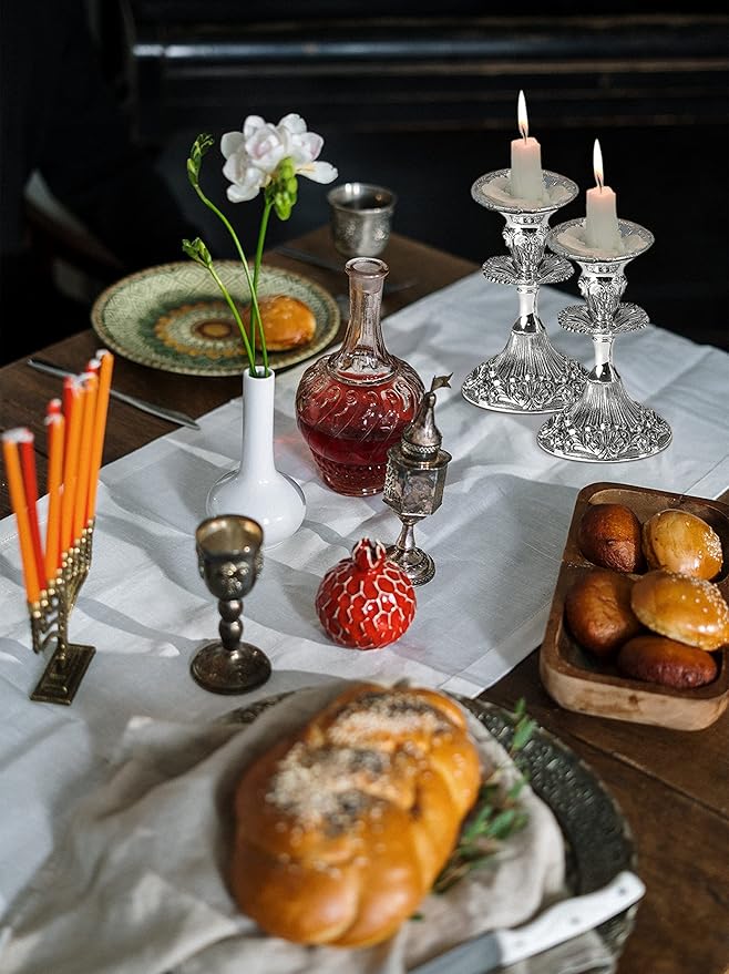 OHR Extra Heavy Disposable Aluminium Foil Candle Holder, Drip Cup Bobeches - 50 Pack