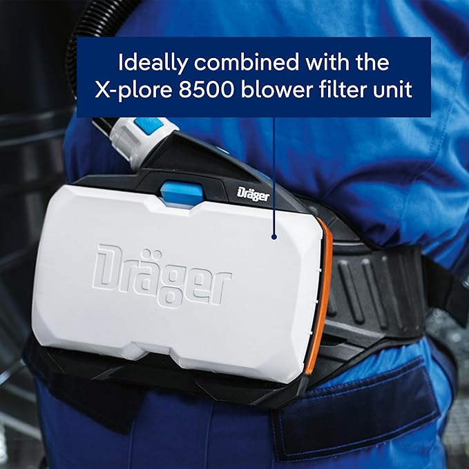 Dräger Premium Hood for X-plore 8500, Short Hood | Reusable Safety Hood for Powered Air-Purifying Respirator (PAPR)