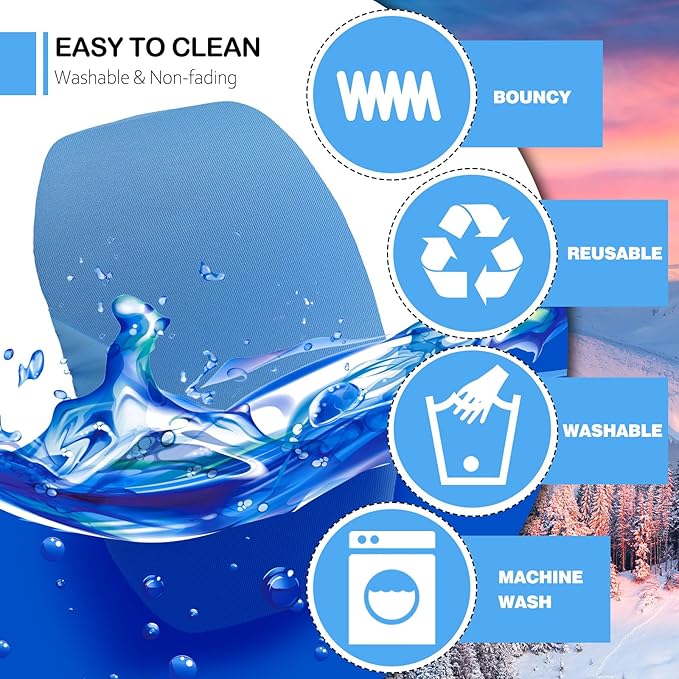 Civaner 4 Pieces Ski Snowboard Goggle Cover Sleeve Goggle Cover Microfiber Protective Lens Scratch Dust Protection for Travel