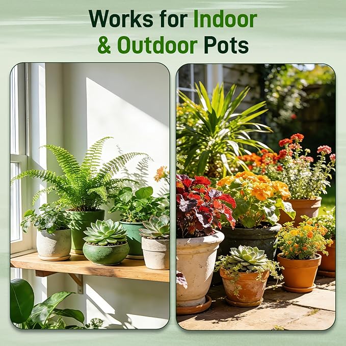 9QT Potting Soil Mix for Indoor Plants - Contains Perlite, Peat Moss, Coco Coir & Rice Charcoal, Natural & Organic Material with Well-Draining, Light & Aerated Texture for Healthy Roots & Fast Growth