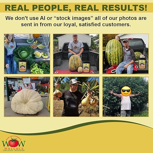 Wallace Organic Wonder Mycorrhizal Inoculant (1 lb) - Mycorrhizal Fungi - Super Concentrated - Fresh Mycorrhizae for Plants, Garden Soil, & Potting Soil - Organic Root Stimulator for Plant Growth