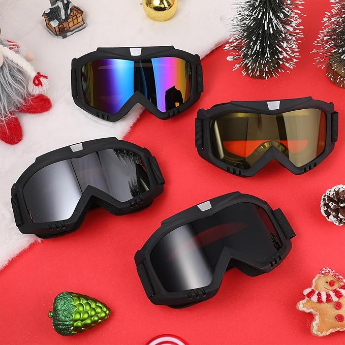 Ski Goggles, Snowboard Goggles for Men Women Kids, Skiing Snowboard Motorcycle Glasses for Adult Youth