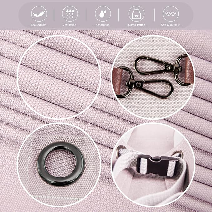 5 Pack Kitchen Apron, Work Apron, Canvas, Multiple Pockets, Gardening, Painting, BBQ, Artist, Carpenter, Sizes M to XXL, Grey