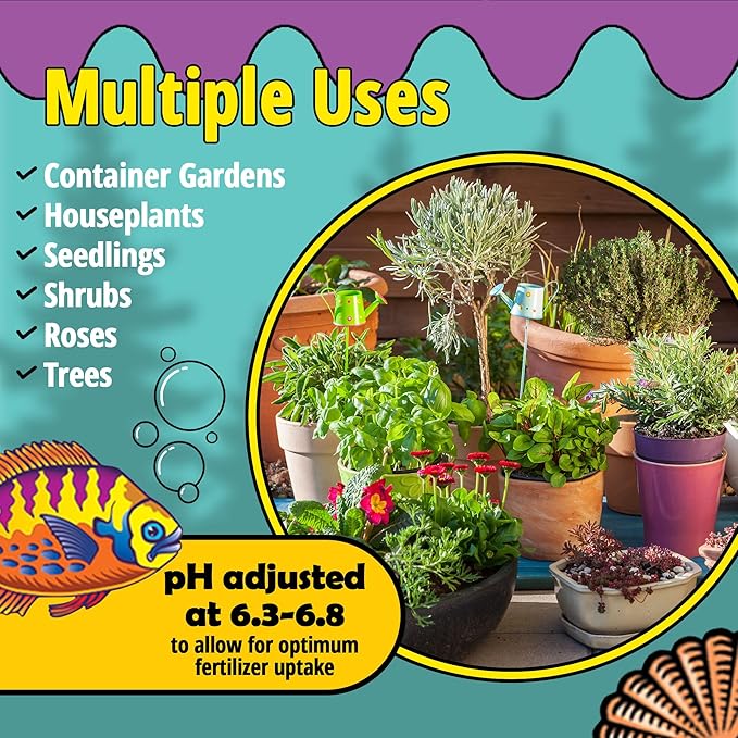 FoxFarm Ocean Forest Potting Soil, 1.5cu ft (Pack of 10) - Light, Aerated Texture, Designed for All Container Plants - pH Adjusted for Optimal Nutrient Uptake, Effectively Retains Moisture