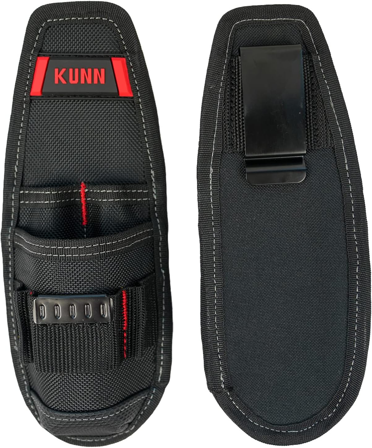 KUNN Construction Tool Holder Small Electrician's Tool Pouch for Tool Belt