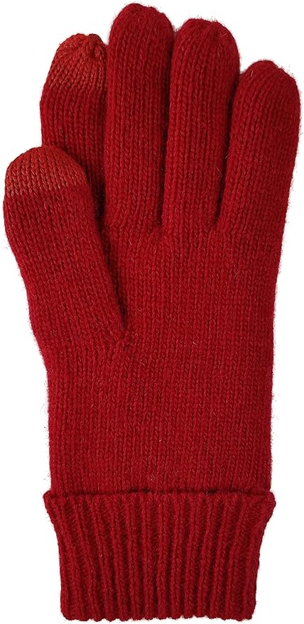 BRUCERIVER Ladie's Wool Knit Gloves with Thinsulate Lining