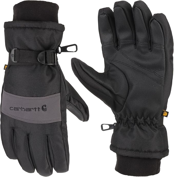 Carhartt Men's Waterproof Insulated Knit Cuff Glove