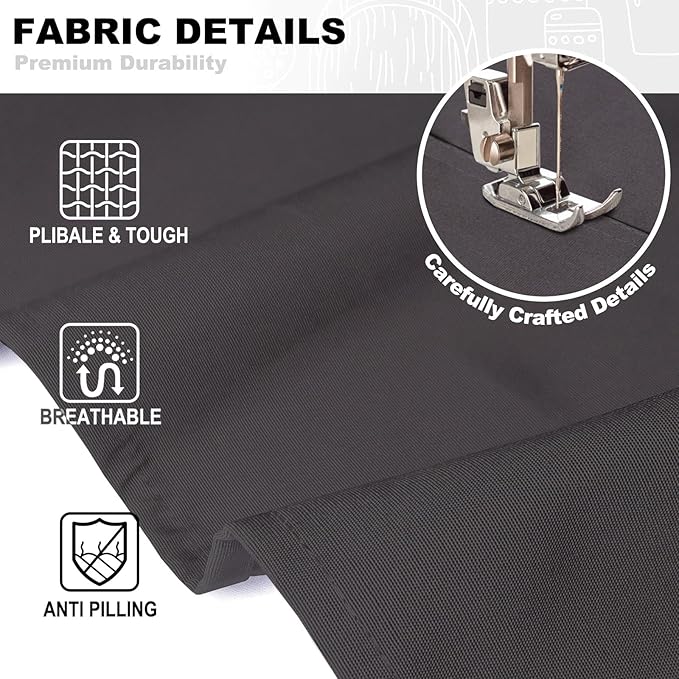 chef apron bib tool apron for man woman cross back straps with 4 pockets for kitchen cooking gardening baking working