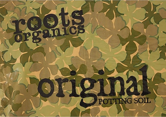 Roots Organics ROD75 Hydroponic Gardening Original Coco Fiber Based Potting Soil 0.75 Cubic Feet, 3 Pack