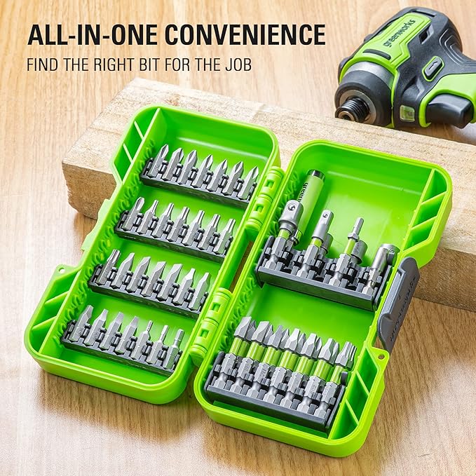 Greenworks 50 Piece Impact Rated Driving Set