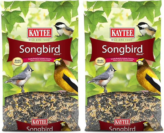 Kaytee Wild Bird Seed, 7 Pound | Songbird Blend | Pack of 2