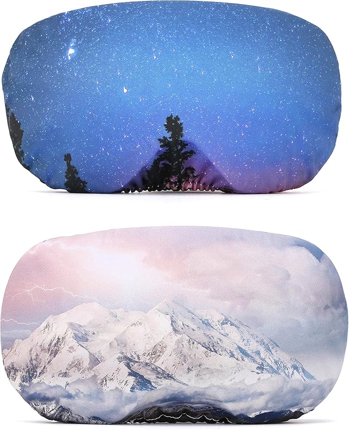 Sunsetbaby Protective SKI Goggle Cover Sleeve - Keep Your Lenses Clean and Scratch-Free - Gifts for Ski Lovers