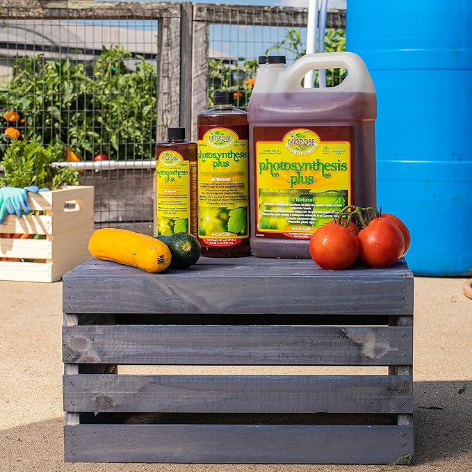 Microbe Life Hydroponics Premium Photosynthesis Plus to Grow Fruits, Vegetables, and Herbs, The Best Professional Big Bud Grow, Use with Any Feeding Systems Including Hydroponics or Soil, 1 Gallon