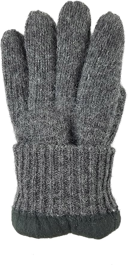 BRUCERIVER Ladie's Wool Knit Gloves with Thinsulate Lining