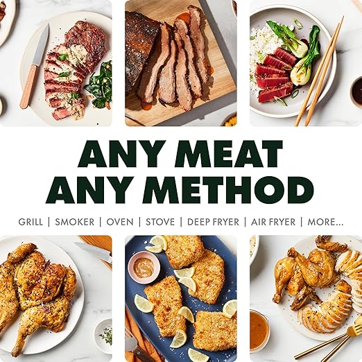 CHEF iQ Sense | Smart Wireless Meat Thermometer | 4 Ultra-Thin Probes | WiFi Unlimited Range | 1000°F Heat Safe | 5 Sensors | BBQ, Grill, Oven, Smoker, Air Fryer | Gen3