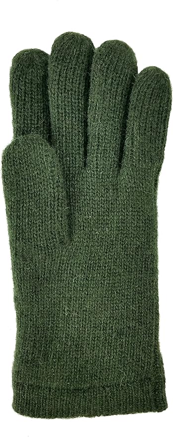 BRUCERIVER Ladie's Pure Wool Knit Gloves with Thinsulate Lining and Cable design
