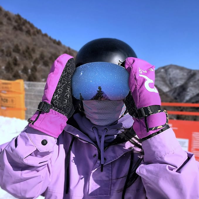 Sunsetbaby Protective SKI Goggle Cover Sleeve - Keep Your Lenses Clean and Scratch-Free - Gifts for Ski Lovers