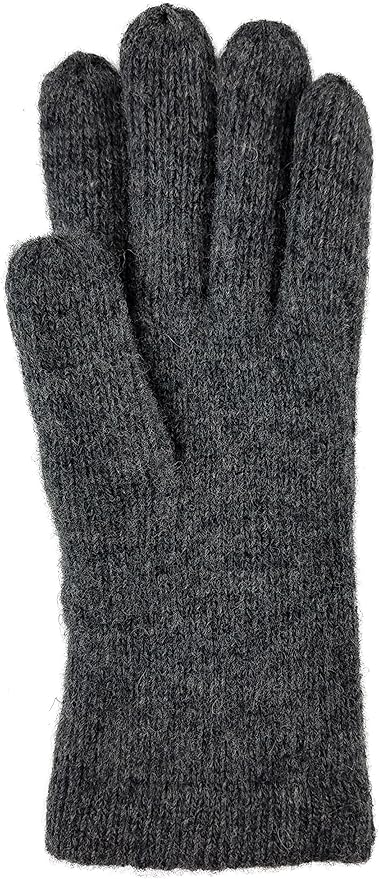 BRUCERIVER Ladie's Pure Wool Knit Gloves with Thinsulate Lining and Cable design