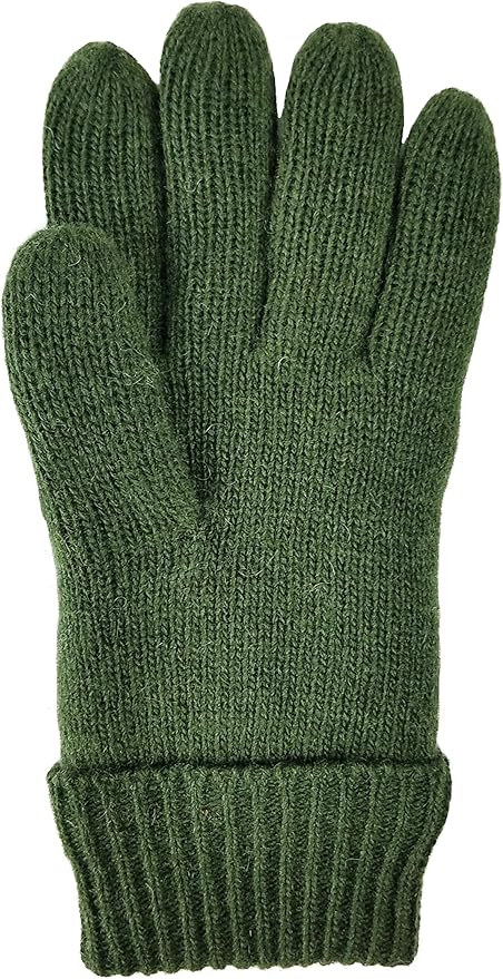 BRUCERIVER Ladie's Wool Knit Gloves with Thinsulate Lining