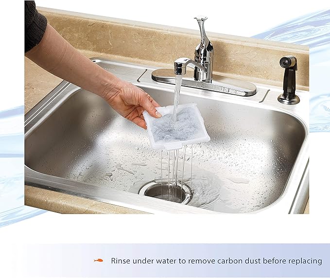 Aqueon Aquarium Fish Tank Replacement Filter Cartridges Small - 9 pack