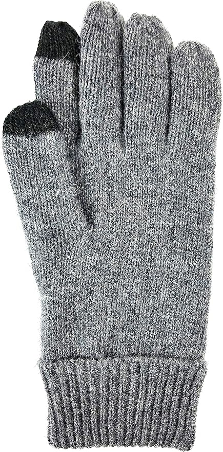 BRUCERIVER Ladie's Wool Knit Gloves with Thinsulate Lining
